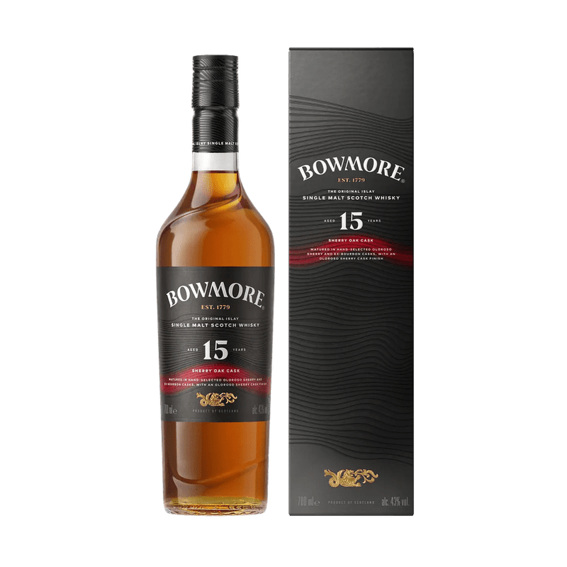 Bowmore 15 Year Old Sherry Oak Cask Single Malt Scotch Whisky