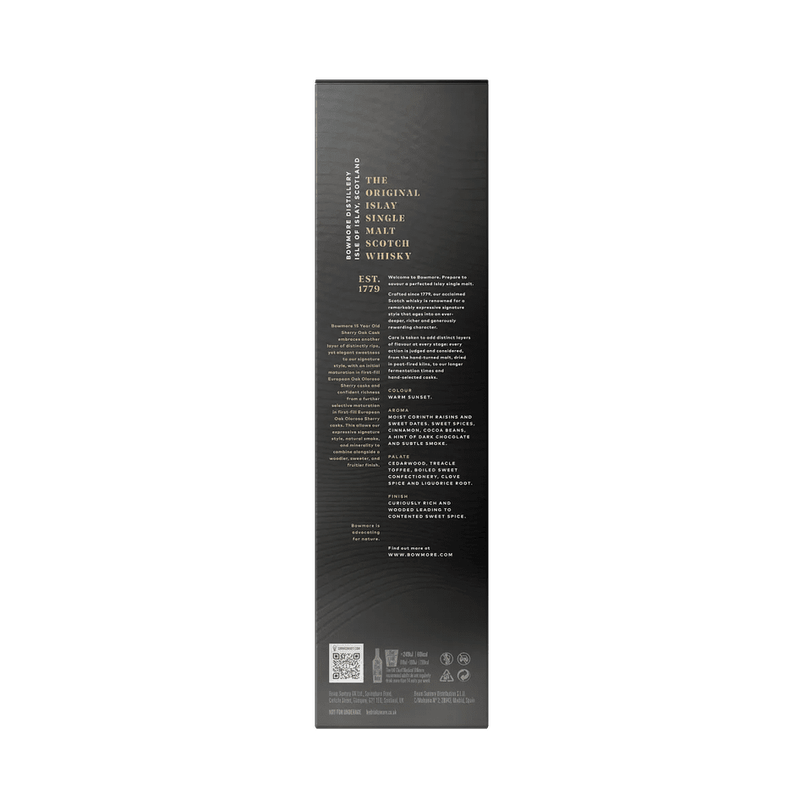 Bowmore 15 Year Old Sherry Oak Cask Single Malt Scotch Whisky