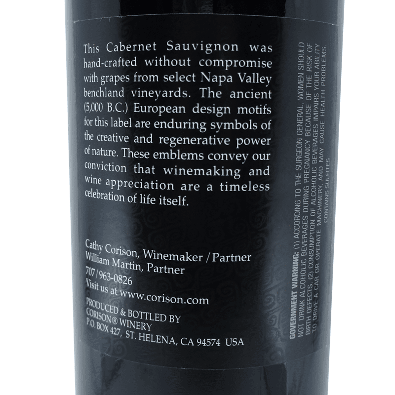 Corison Cabernet Sauvignon Napa Valley 2021