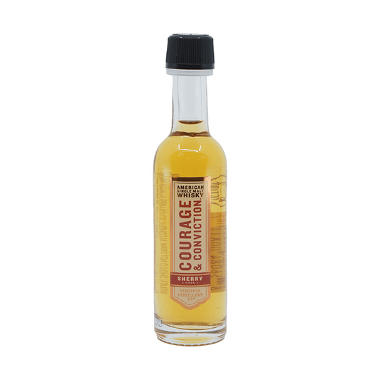 Courage & Conviction Sherry Cask American Single Malt Whiskey (50ml)