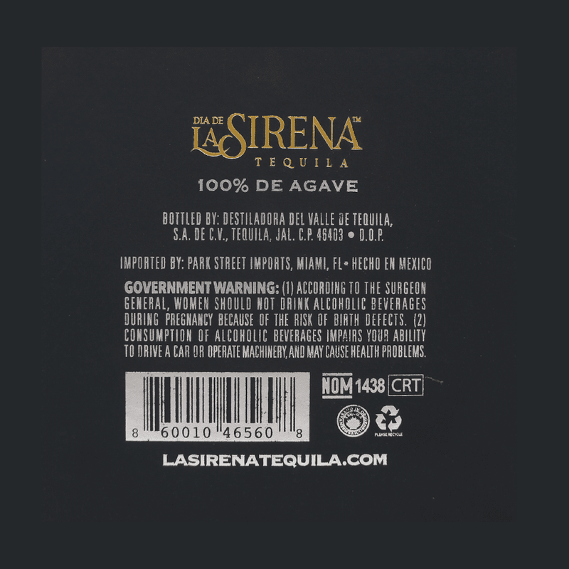 Dia De La Sirena Tequila