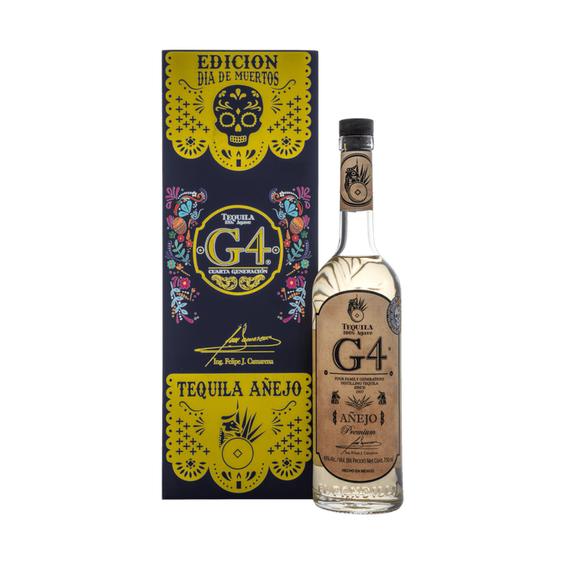 G4 Día de Muertos Añejo Tequila (Purple Box)