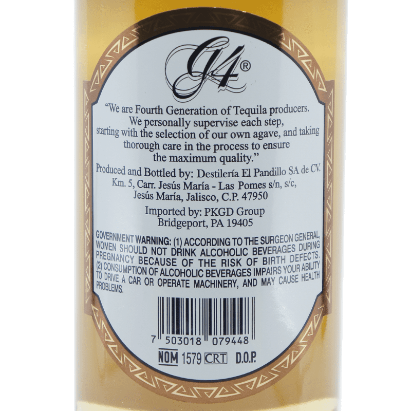 G4 Tequila Clasico Reposado