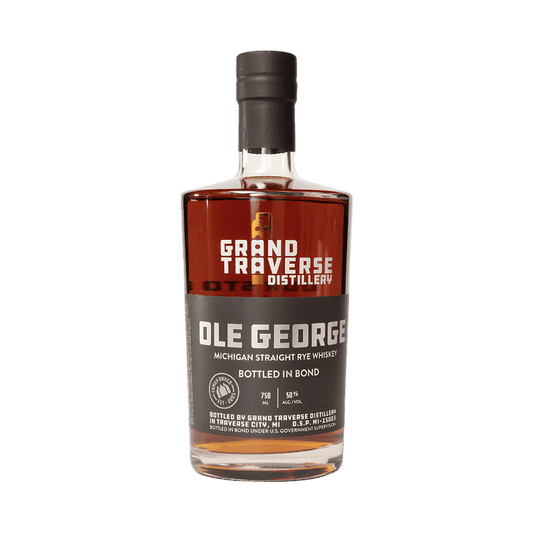 Grand Traverse Ole George Bottled In Bond Michigan Straight Rye Whiskey