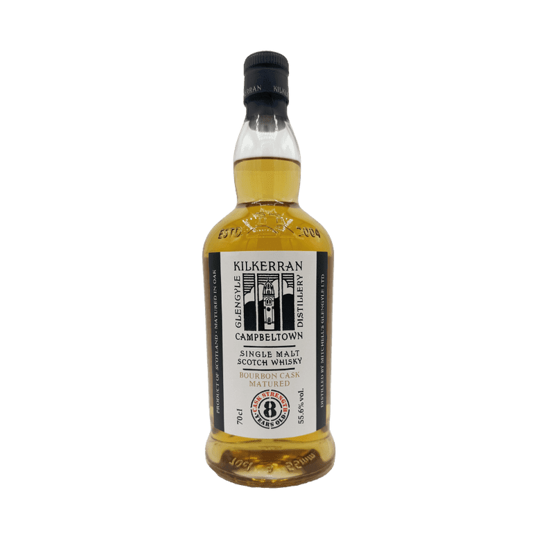 Kilkerran 8 Year Ex-Bourbon Cask Strength Single Malt Scotch Whisky