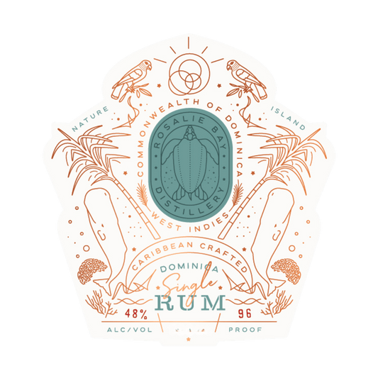 Raising Glasses Rum Rosalie Bay Dominican Small Batch (375ml)
