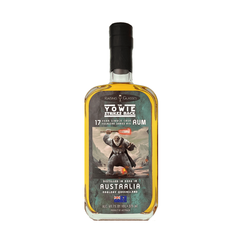 Raising Glasses Yowie Strikes Back 17 Year Beenleigh Australian Single Cask Rum