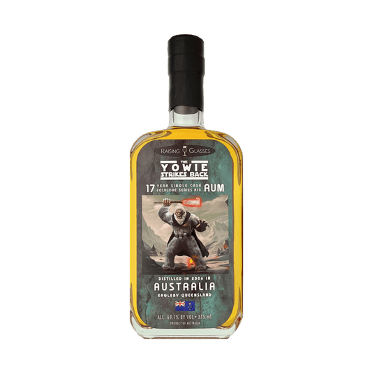 Raising Glasses Yowie Strikes Back 17 Year Beenleigh Australian Single Cask Rum