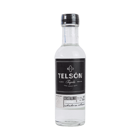 Telsón Cristalino Tequila 50ml (Pack of 12)