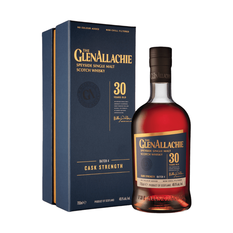 The GlenAllachie 30 Year Old Batch #4 Speyside Single Malt Scotch Whisky