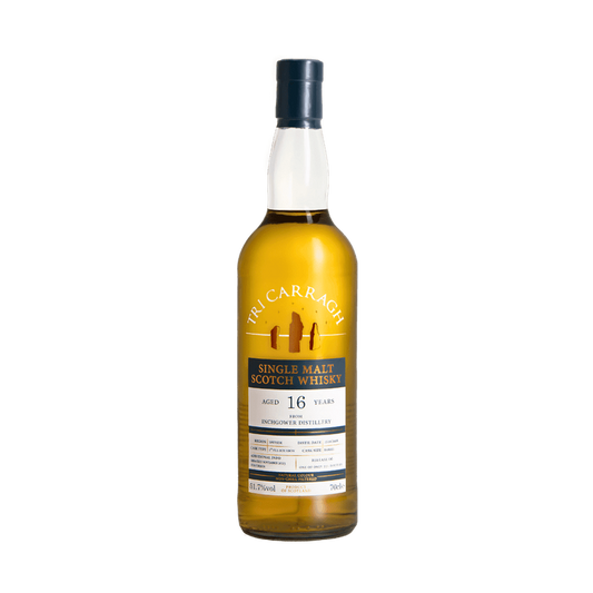 Tri Carragh Inchgower 16 Year Old Single Malt Scotch Whisky