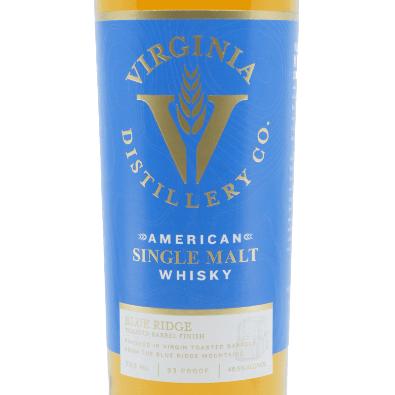 Virginia Distillery Co. Blue Ridge Select Toasted Barrel American Single Malt Whisky