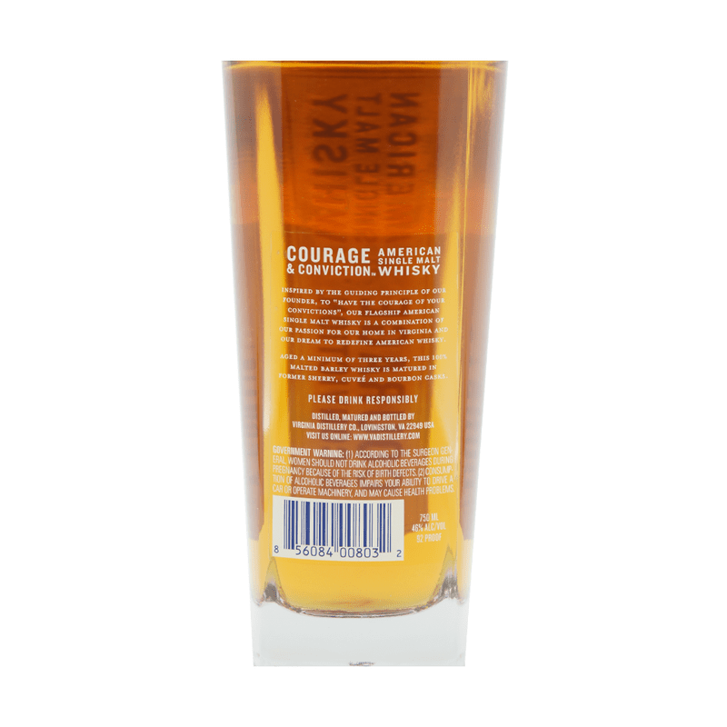 Virginia Distillery Co. Courage and Conviction Double Cask Reserve American Single Malt Whisky